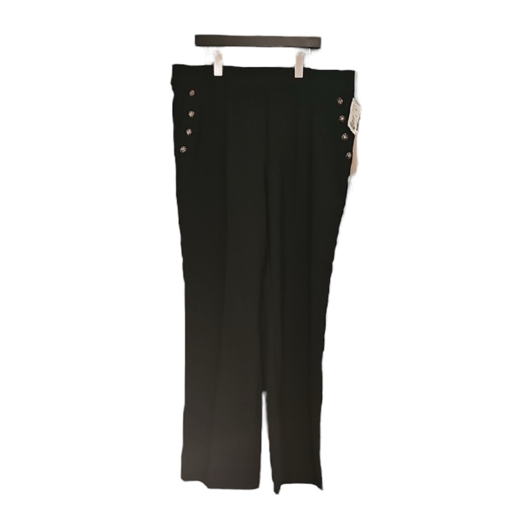 🌶 Haver & Blair Pull on Wide Leg Pants, Size L
